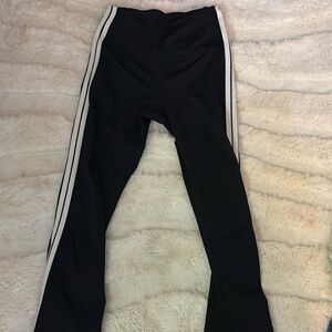 Split 59 leggings stripped black and white